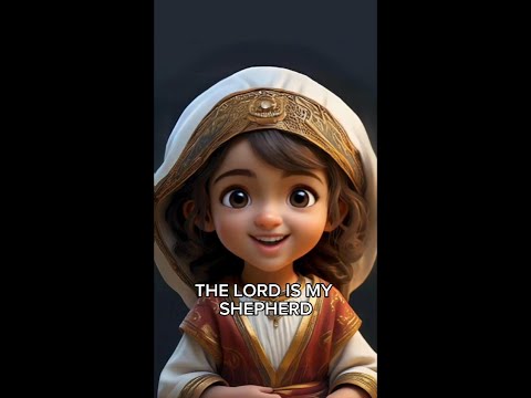 The Lord is my shepherd - The iconic verse from psalms 23 animated!