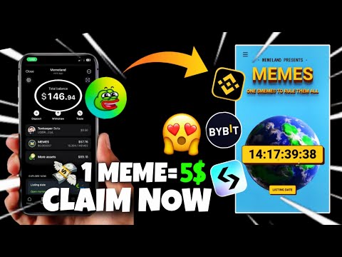 Memeland Airdrop Claim & Withdrawal Memeland Tokens | Memeland Per Token 5$ Real Or Fake | Blum,Cats