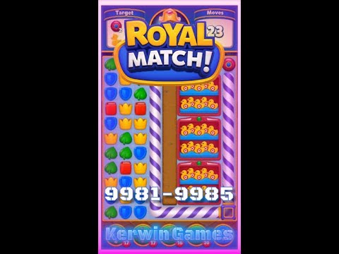 Royal Match Level 9981 9982 9983 9984 9985 - No Boosters Gameplay