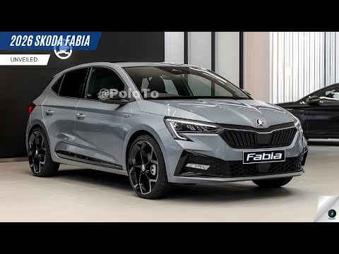 New 2026 Skoda Fabia Unveiled - popular compact car Innovative features, top performance!