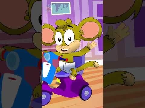 Monkey Finger Family #shorts #preschool #nurseryrhymes #kidssongs #rhymes