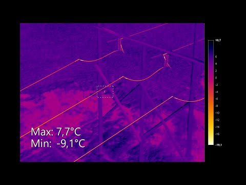 Inspection des lignes par thermographie