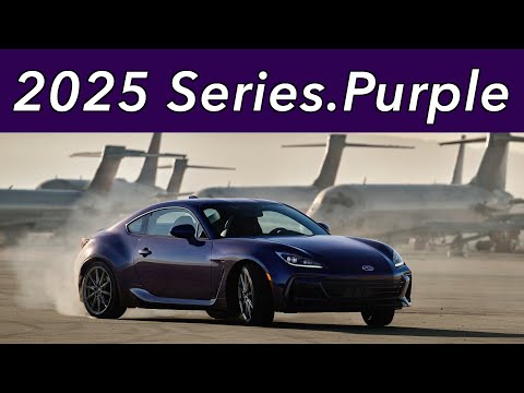 Introducing the 2025, Special Edition, Subaru BRZ Series.Purple