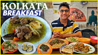 Ultimate Breakfast of Kolkata Street Food | Kim Faa Eating House | মুন্নাদা'র ক্যান্টিন | Kona Dukan