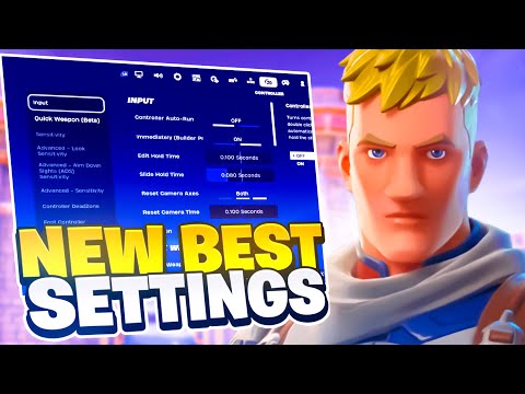 *NEW* BEST Controller Settings For Fortnite Season 4! (PS4/PS5/Xbox/PC)