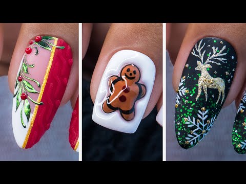 New Christmas🎄Nail Art Ideas 2024 | Best Holidays Nail Art Tutorials