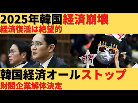 【ゆっくり解説】韓国経済が完全停止ｗ2025年は経済崩壊に突入