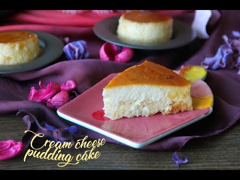 Cream Cheese Pudding Cake || Pudding || New Year Special || AsheesCookbook