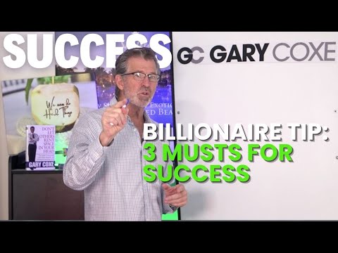 "Billionaire Tips: Top 3 Powerful Secret Keys To Success That Will Change Your Life in 2024"