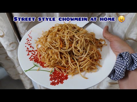 Street style chowmein at home | #yummy recipe #viral #food #chowmeinrecipe #chowmein #foodblogger