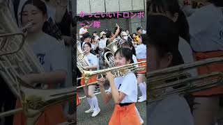 金沢ゆめ街道2024パレード　　　京都橘高校吹奏楽部　　　#京都橘高校吹奏楽部 #kyototachibanashsband #金沢ゆめ街道