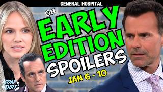 General Hospital Early Edition Spoilers Jan 6-10: Lulu in Danger, Sonny’s Regrets & Drew Entices #gh