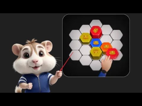 Hexa Puzzle | Hamster 🐹 New MiniGame Added | How To Play Game And Earn Coin