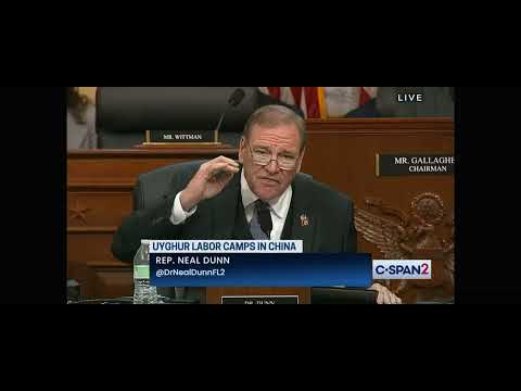 Congressman Dunn Hears from Victims of the Chinese Communist Party's Ongoing Uyghur Genocide