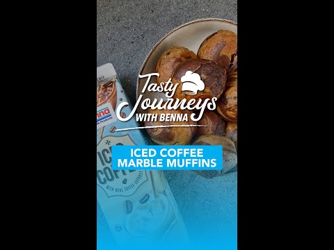 𝐓𝐚𝐬𝐭𝐲 𝐉𝐨𝐮𝐫𝐧𝐞𝐲𝐬 𝐰𝐢𝐭𝐡 𝐁𝐞𝐧𝐧𝐚 👨‍🍳 Episode 28: Iced Coffee Marble Muffins