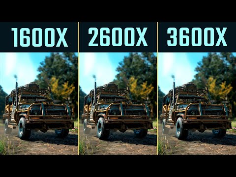 Ryzen 3600X vs. 2600X vs. 1600X (9 Games)