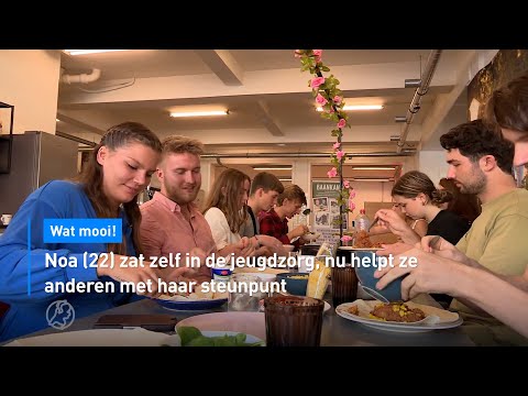 👍🏼 Noa (22) zat zelf in de jeugdzorg, nu helpt ze anderen met haar steunpunt | Hart van Nederland