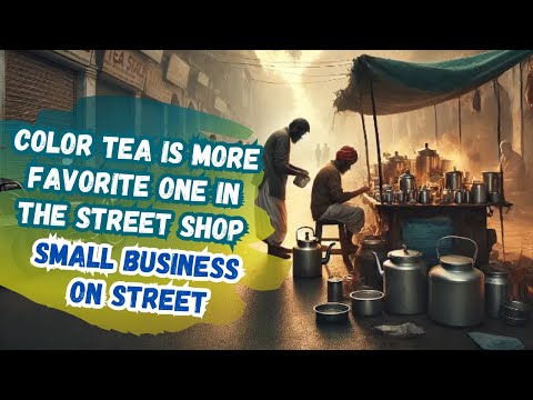 Tea is most Favorite one in the Street Tea Stall | Street Food