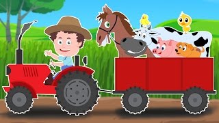 Old MacDonald Had A Farm | Nursery Rhymes | Kids Songs For Children