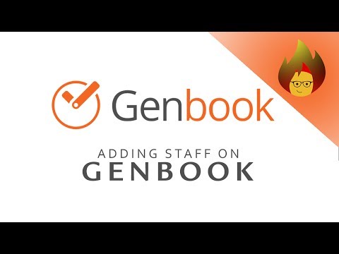 Adding STAFF on Genbook - How to do it? | GENBOOK