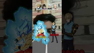 GOKU VS ALL CHARACTER ONE PUNCH MAN? #shortvideo #anime #shorts #short #dragonball #youtube