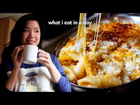 what i eat in a day (cozy winter meals)