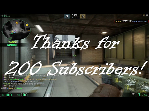 CSGO Highlights #3 - Thanks for 200 Subs!