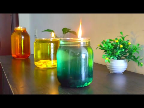 Candle decoration for christmas / water candle  #shorts