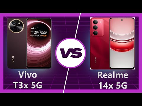 Realme 14x vs Vivo T3x 5G: Detailed Comparison - Design & Performance