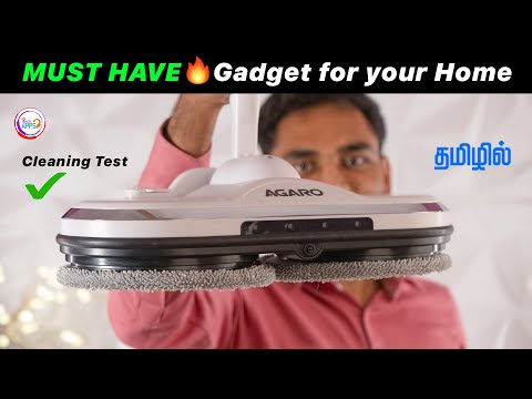 Agaro Electric Spin Mop 😍 Best Cleaning Gadget for Every Home! 🧽 Live Test in Tamil @TechApps Tamil