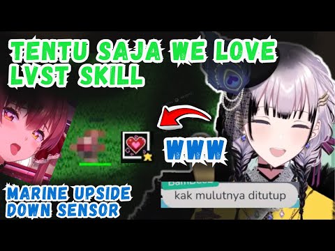 TANTE MERAK React Skill MARINE, Mangap Ketika Fokus dan Panik di Stage Fantasy Island【Reine | Clip】