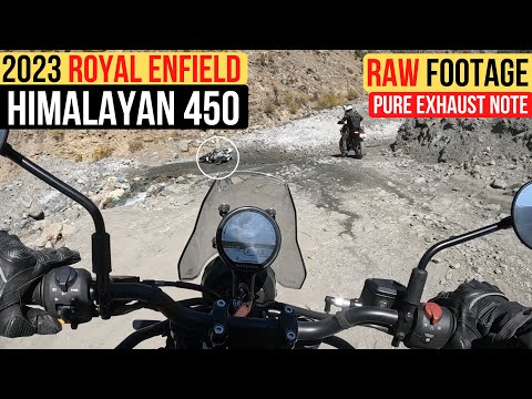 Royal Enfield Himalayan 450 Ride Exhaust Note | 20 Min Pure Raw Ride Footage