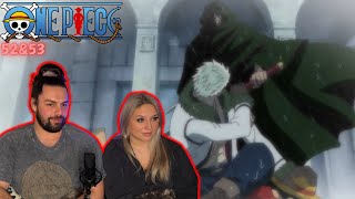 HE SMILED!! | One Piece 52&53 Reaction! | Deniz & Masha