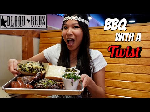 BBQ with Asian Flavors at Blood Bros Restaurant Houston