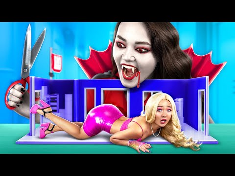 VAMPIRE’s HOSPITAL! MUST HAVE PARENTING HACKS FOR KIDS! Barbie in Real Life!