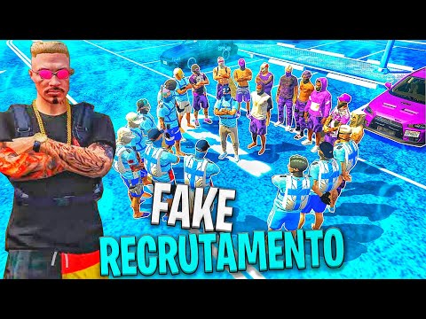 FIZ RECRUTAMENTO FAKE PRA DESMANCHE E TODOS FORAM BANIDOS GTA RP