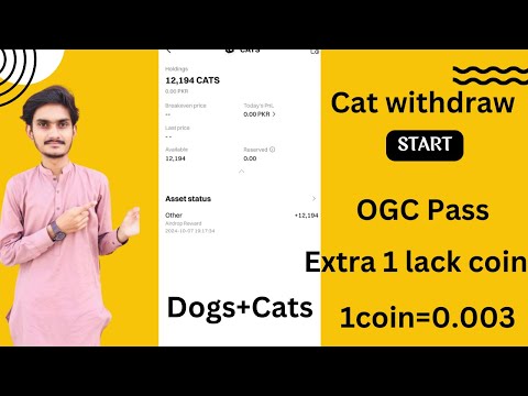 Cats Airdrop withdraw start|Cats Coin price|Cats Recived BITGET