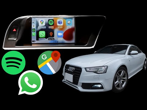 GOOGLE MAPS, SPOTIFY, WAZE & MORE! | Apple Car play & Android Auto | Audi A5