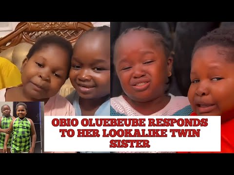 Obio Oluebeube Reveals Her Twin Lookalike Sister And She is Fun (Beautiful Bond)