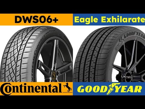 Continental ExtremeContact DWS 06 Plus vs Goodyear Eagle Exhilarate