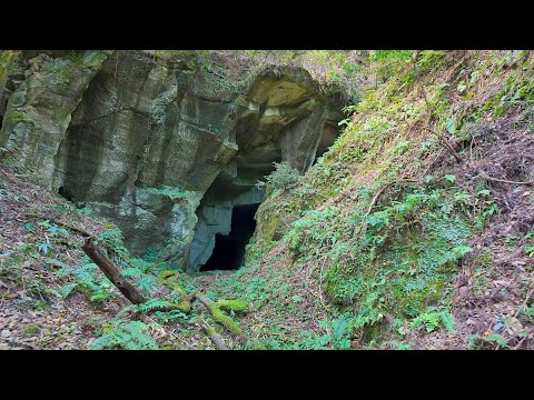 Walking tour - Ruins of Wada Town Stone Quarry Japan[4KHDR] 散策 和田町石切場跡 福井県鯖江市