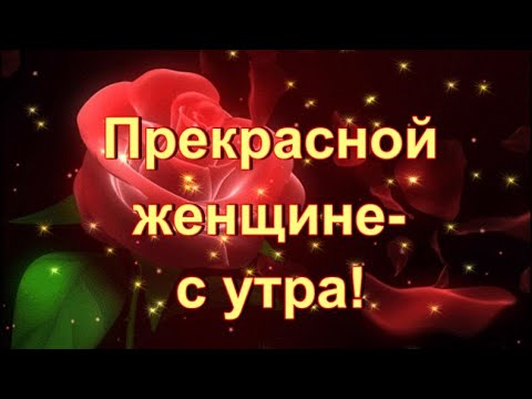 ДОБРОЕ УТРО! ПРЕКРАСНОЙ ЖЕНЩИНЕ С УТРА! КРАСИВЫЕ ЦВЕТЫ!🌹🌹🌹🌹🌹🌹🌹🌹🌹