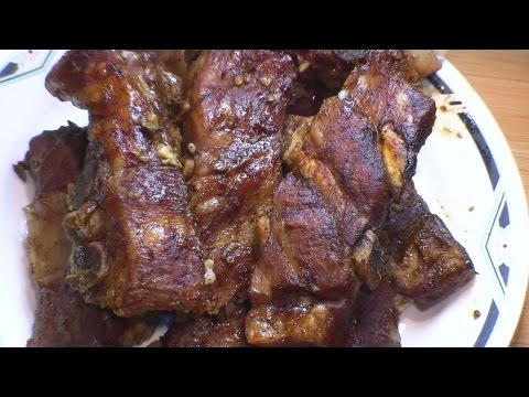 Barbecue Rib Tips Ribs ,  Texas style!