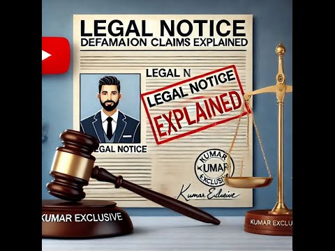 Legal Notice Clarification: Defamation Allegations in Human Trafficking Case || Kumar Exclusive