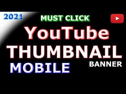 How to Create Thumbnails for YouTube Videos in Mobile 2021 || How to Create Youtube Thumbnail 2021