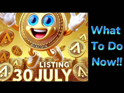 AvaCoin listing date confirmed | Don't loose your tokens | Stake and earn more