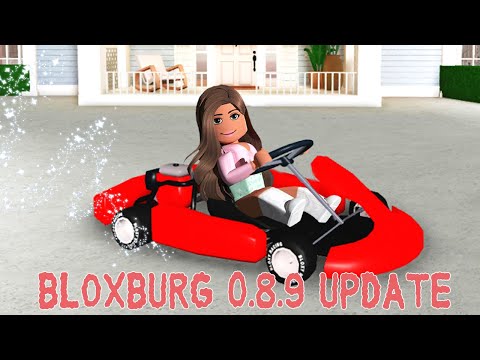 LOOKING AT THE NEW BLOXBURG 0.8.9 UPDATE | SCULPTURES, GO KART, PAINTINGS & MORE...