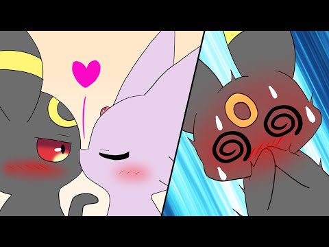 [Pokémon Animation] Umbreon soars after being dared by Espeon and the ending [Eeveelution]