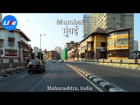 Driving Mumbai City - 4K HDR - j j Flyover to Dadar