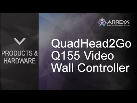 QuadHead2Go Q155 Video Wall Controller for Digital Signage